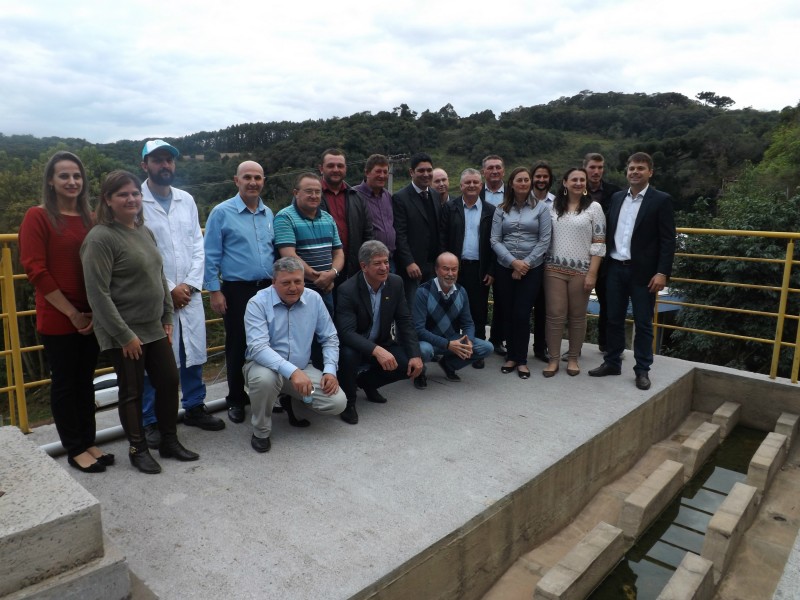 Inauguração da ETE de Cotiporã