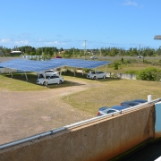 Gerador solar na ETA de Atlântida Sul 
