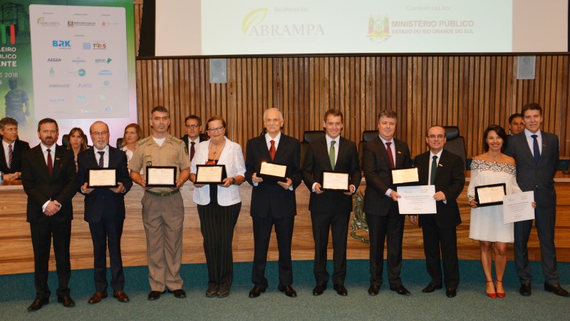 Homenagem no Congresso do Ministério Público de Meio Ambiente