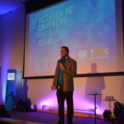 Na abertura do evento, o diretor Rafael Prikladnicki representou o Tecnopuc, anfitrião do Desafio