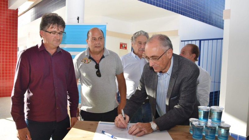 Capão da Canoa obras de redes esgotos