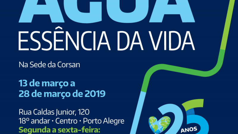 Exposição "Água: Essência da Vida"