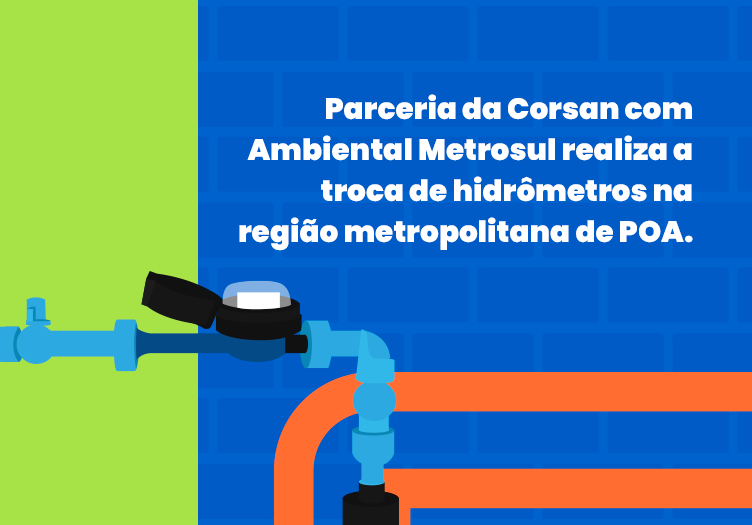 Substituição de hidrômetros já atingiu 184,5 mil aparelhos na Região Metropolitana