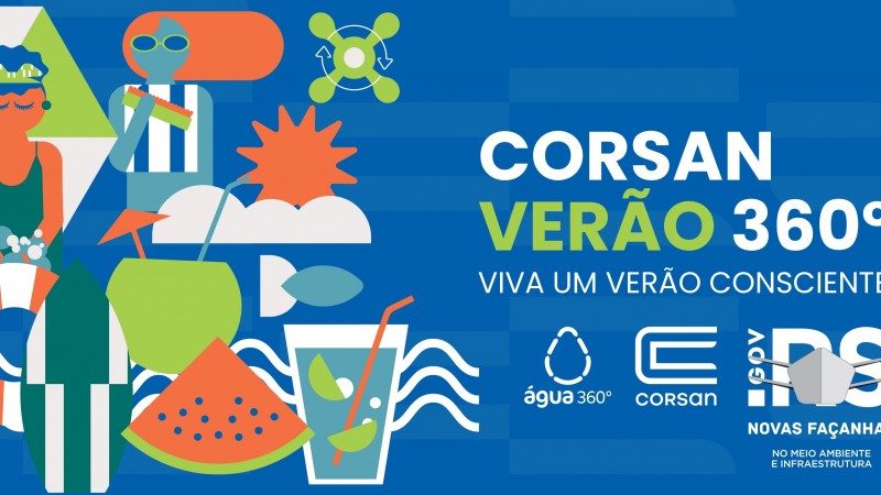 Corsan lança campanha Verão 360°