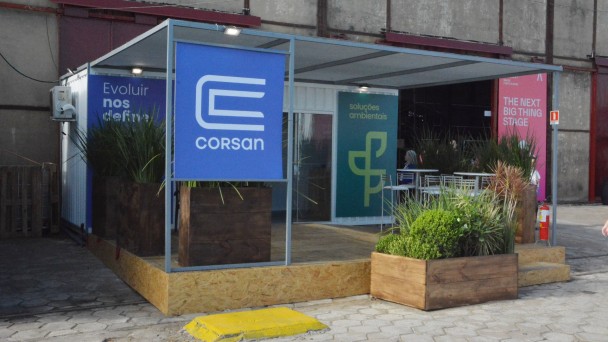 Espa&ccedil;o institucional da Companhia no evento